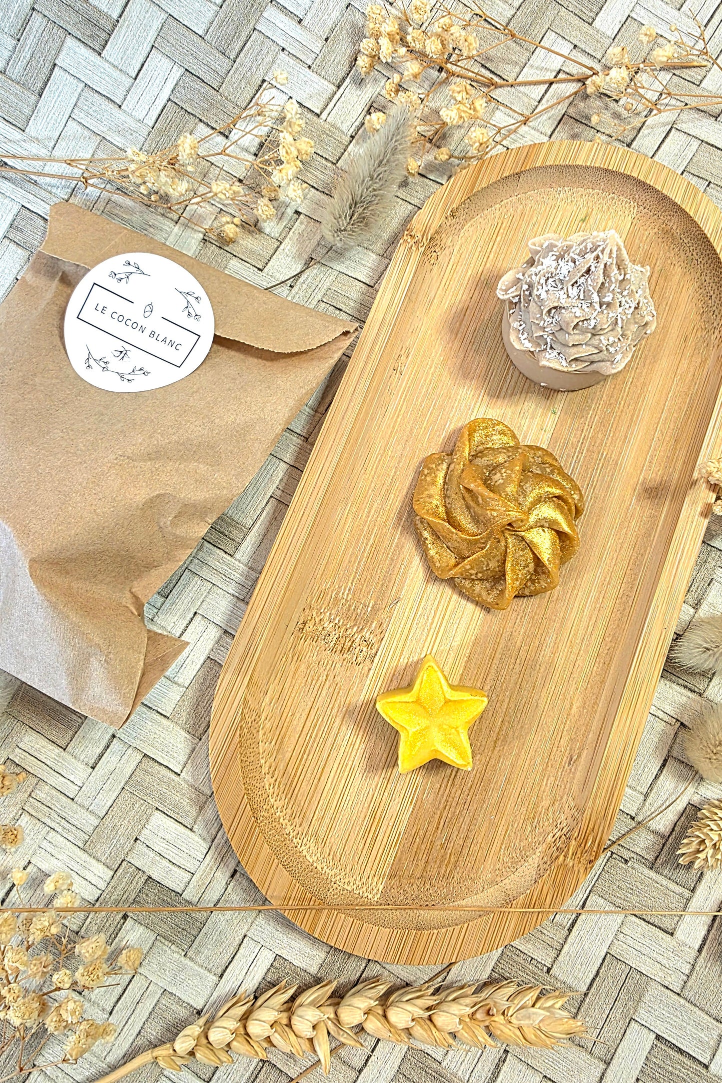 Lot de savons de Noël