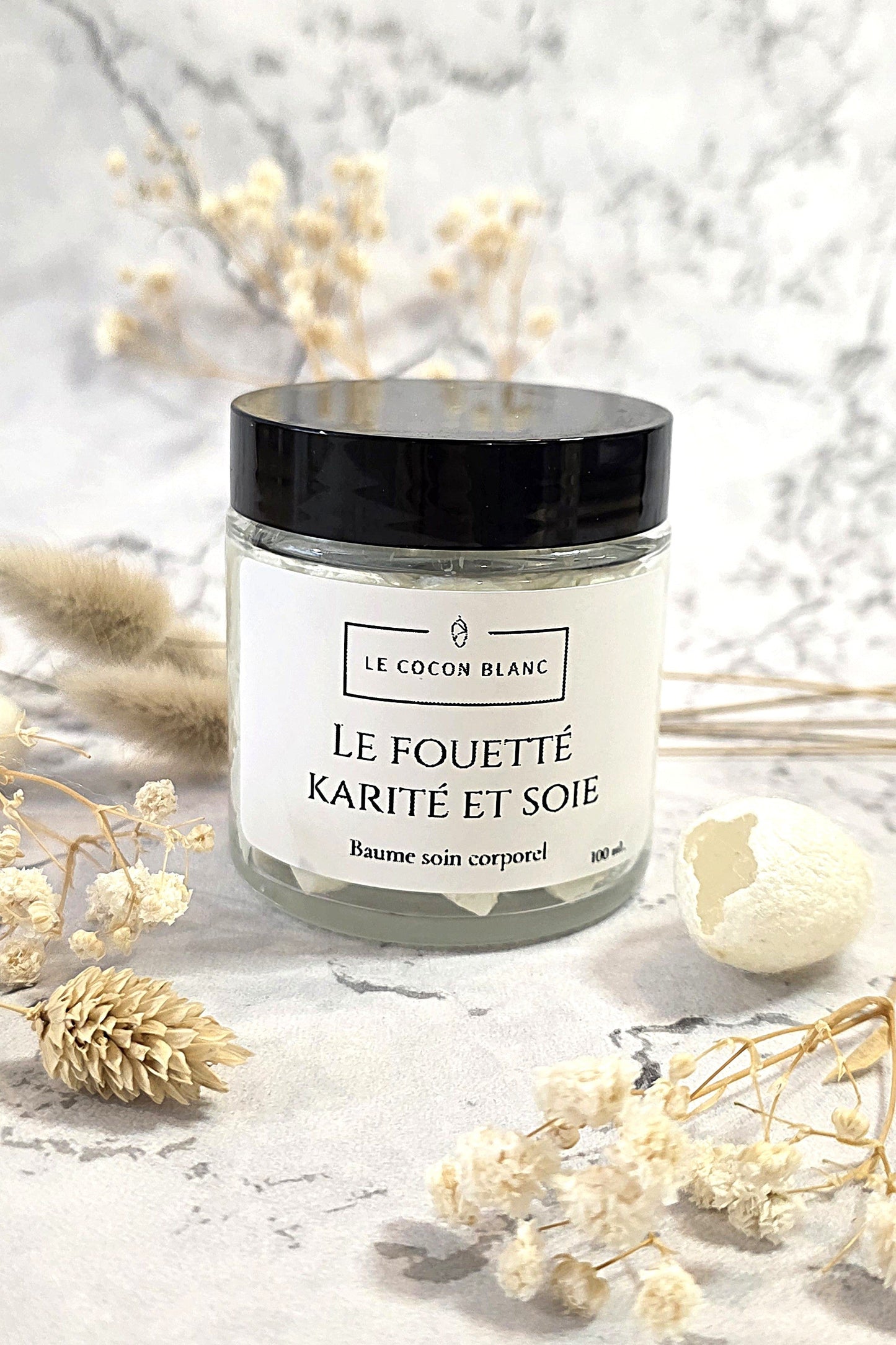 Crema batida de karité y seda