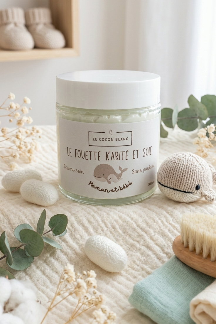 Le Fouetté Karité et Soie Maman et Bébé