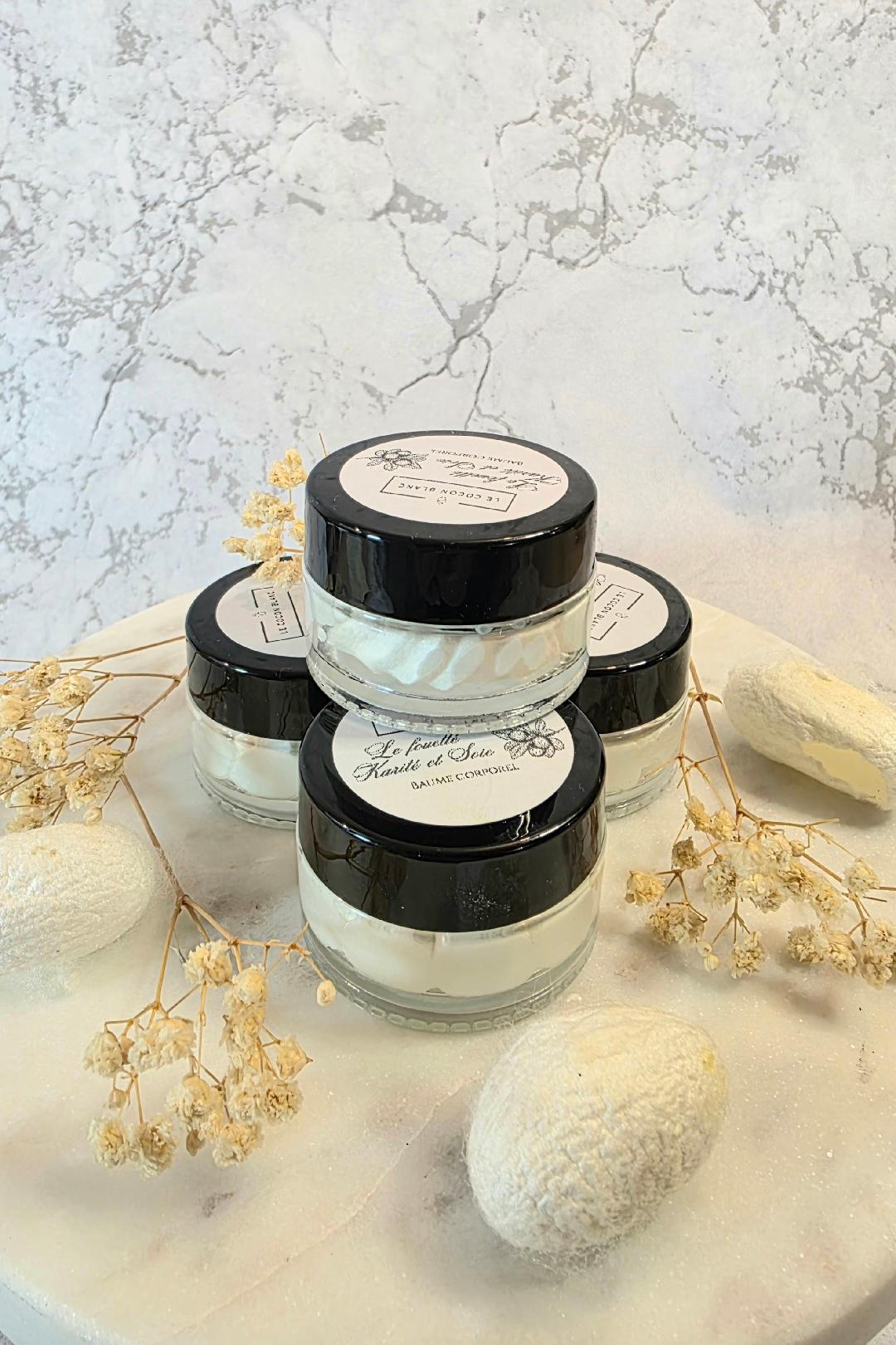 Crema batida de karité y seda